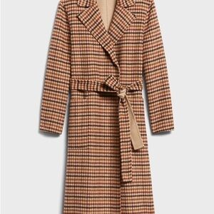 Banana Republic Coat in Brown and Tan - Reversible